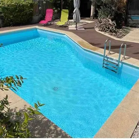 Villa Paradis Piscine Privee Sans Vis A Vis Et Plage Vendres Esterno foto